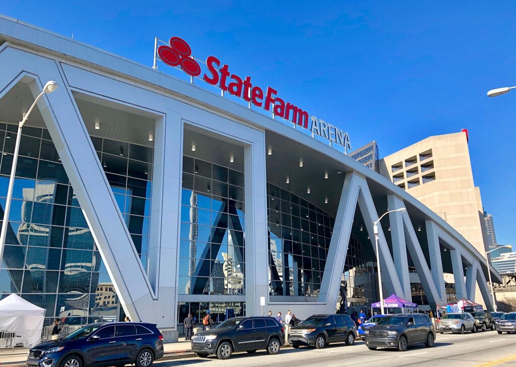 State Farm Arena in downtown Atlanta, Georgia